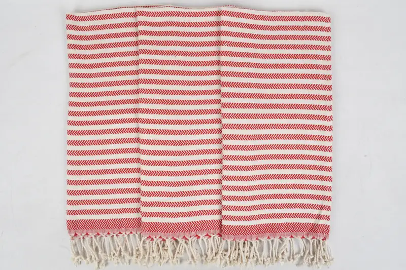 Onun için hediye, kişiselleştirilmiş bulaşık havlu, el yapımı hediye, kişiselleştirilmiş mutfak havlu, ev hediyesi, 40x18 pamuklu chevron havlu, monogram el havlu - 3