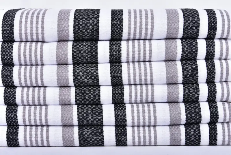 Bachelorette Party Gifts Bridesmaids, Luxury towel, Bridal Shower Gift, Gift For The Home Decor, Memorial Gift, 70x40 Cotton Striped Towel - 2