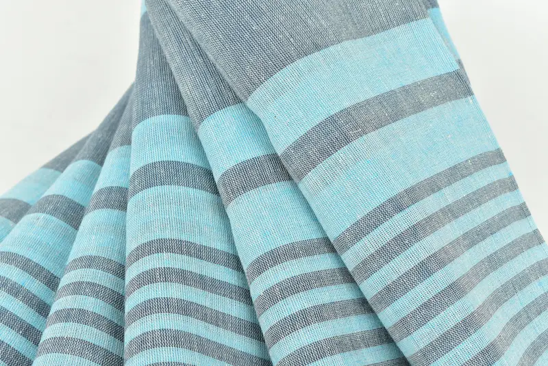 Cute Beach Towel, Employee Gifts, Personalized Wedding Gift, Wedding Gift, Decorative Towel, 70x40 Cotton Striped Towel, Monogram Beach Towel - 5
