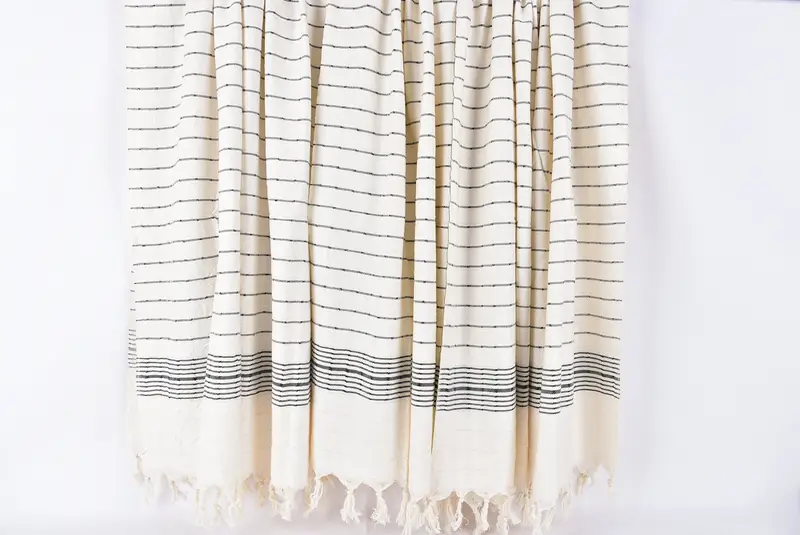 Custom Beach Towels, Spa Gift, Kids Beach Towel, 70x40 Cotton Striped Towel, Gift For Him, Turkish towel, Organic Turkish towel, Best Wedding Gift - 8