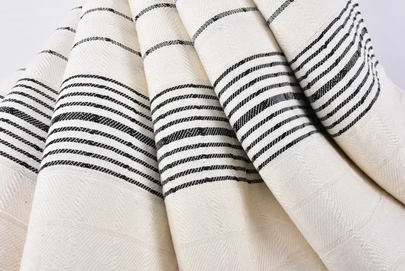 Custom Beach Towels, Spa Gift, Kids Beach Towel, 70x40 Cotton Striped Towel, Gift For Him, Turkish towel, Organic Turkish towel, Best Wedding Gift - 5