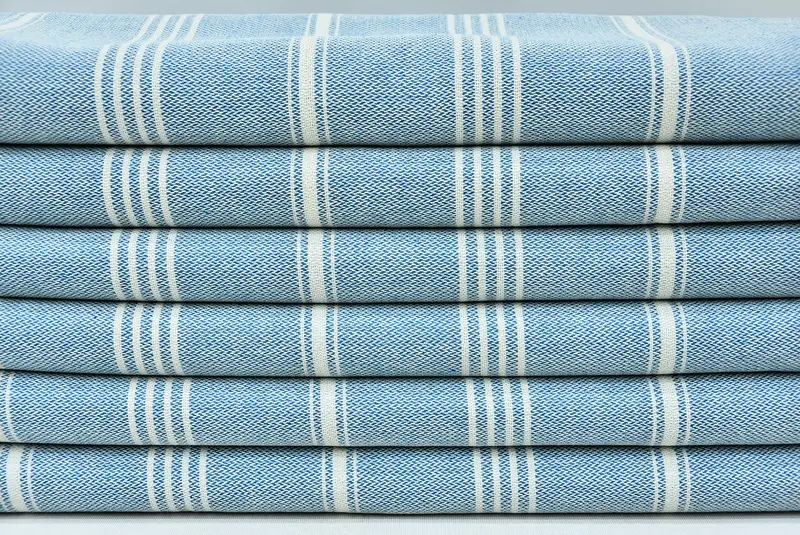 70x40 Cotton Striped Towel, Gift For Her, Unique Gift, Custom monogram Turkish beach towel USA, Yoga Towel, Bachelorette Gifts, Sand-resistant towel - 2