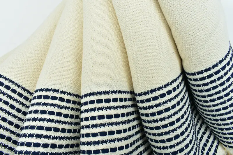 Organic Turkish towel, Bachelor Gift, Kids Beach Towel, 70x36 Cotton Striped Towel, Organic towel, Quick-dry towel, Monogram Turkish Bath Towel - 5