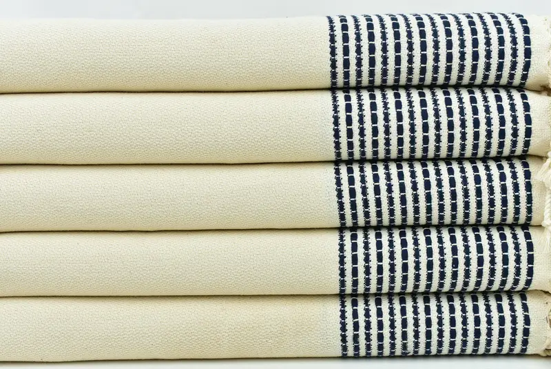Organic Turkish towel, Bachelor Gift, Kids Beach Towel, 70x36 Cotton Striped Towel, Organic towel, Quick-dry towel, Monogram Turkish Bath Towel - 2