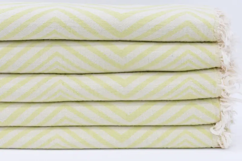 Embroidered Towel, Personalized Bridesmaid Gift, Bridesmaid Gifts Personalized, 70x40 Cotton Zigzag Design Towel, Personalized Beach Towel