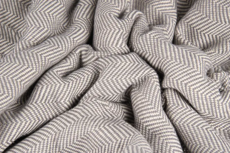 Wedding Favors, Throw Blanket, Custom Blanket, Throw Blanket for Bed, 100x80 Cotton Herringbone Towel, Bachelorette Party Items, Organic Throw - 8