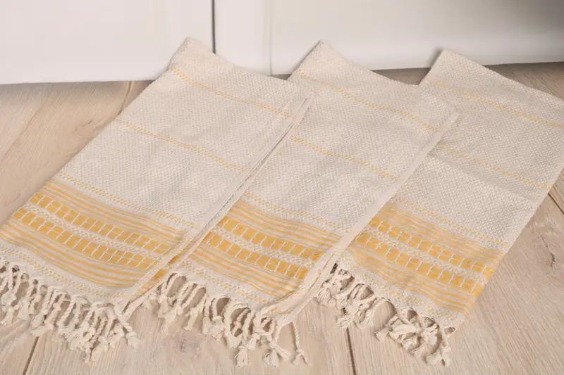 Bulk Order Towel, Bridesmaid Gifts, 40x20 Linen Striped Towel, Monogrammed Hand Towel, Gym Towel, Wedding Favors, Bridesmaid Gifts Personalized - 6