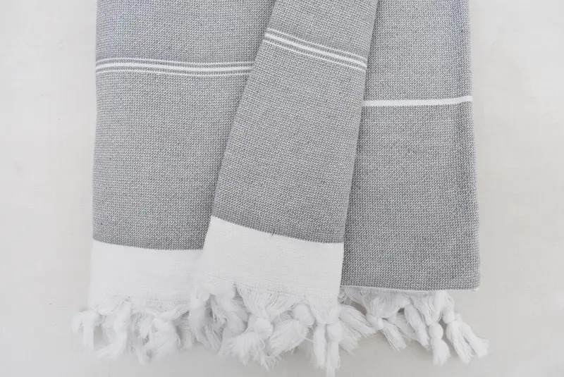 70x36 Cotton Striped Terry Towel, Valentines Day Gift For Him, Housewarming Gift, Custom Name Towel, Best Friend Gift, Quick-Dry Beach Towel - 4