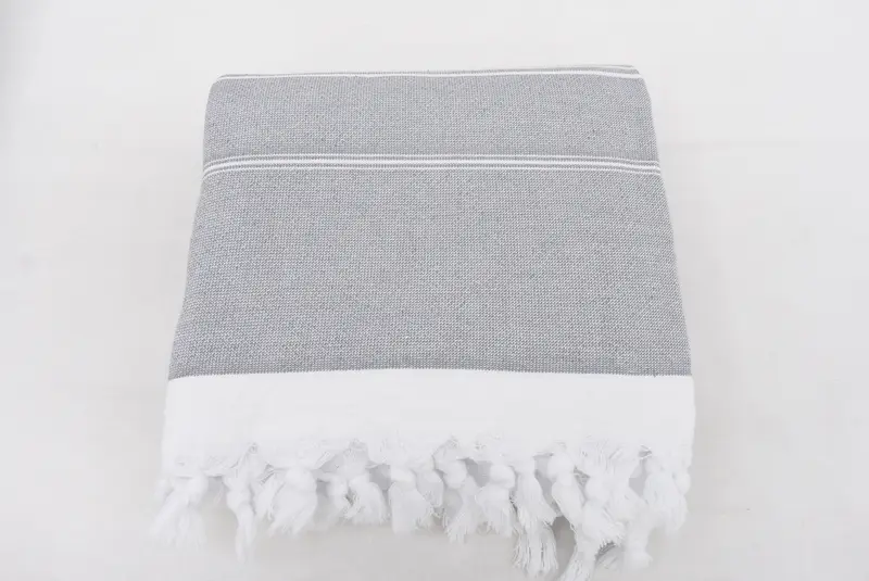 70x36 Cotton Striped Terry Towel, Valentines Day Gift For Him, Housewarming Gift, Custom Name Towel, Best Friend Gift, Quick-Dry Beach Towel - 6