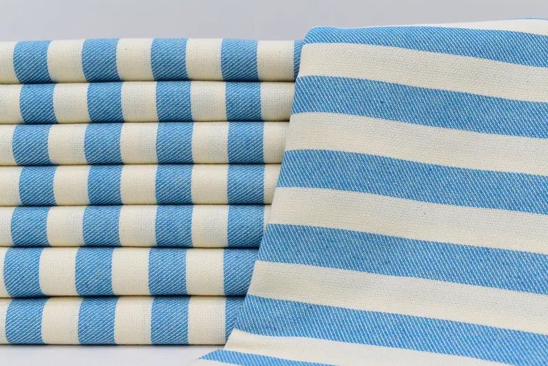 Monogram Towels, Wedding Gifts Towel, Beach towel, Best Friend Christmas Gift, 68x40 Cotton Striped Towel, Wedding Hand Made Gift, Cotton towel - 2