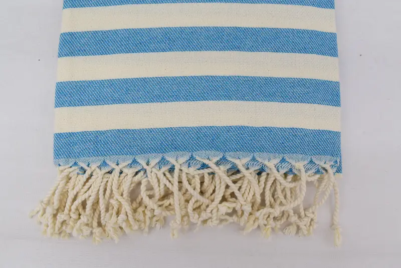Monogram Towels, Wedding Gifts Towel, Beach towel, Best Friend Christmas Gift, 68x40 Cotton Striped Towel, Wedding Hand Made Gift, Cotton towel - 4