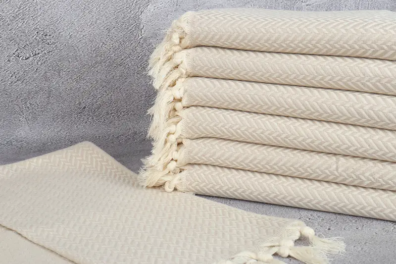 36x18 Cotton Chevron Towel, Bridesmaid Towel, Bathroom Towels, Monogrammed Turkish Towel, Custom Hand Towel, Bridal Party Gifts, Monogram Hand Towel - 2