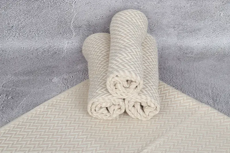 36x18 Cotton Chevron Towel, Bridesmaid Towel, Bathroom Towels, Monogrammed Turkish Towel, Custom Hand Towel, Bridal Party Gifts, Monogram Hand Towel - 7