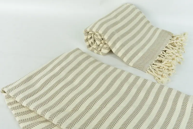 Girls Weekend Getaways Ideas, Absorbent Turkish towel, Wedding Gift For Bride, Soft towel, 70x40 Cotton Chevron Towel, Sand-resistant towel - 7