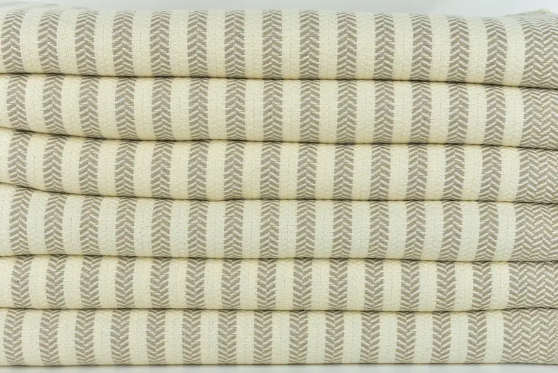Girls Weekend Getaways Ideas, Absorbent Turkish towel, Wedding Gift For Bride, Soft towel, 70x40 Cotton Chevron Towel, Sand-resistant towel - 2