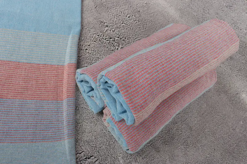 68x40 Cotton Striped Towel, Gym Towel, Pool Towels, Bachelor Towel, Wedding Favors, Best Friend Christmas Gift, Gifts For Him, Custom Wedding Gifts - 8