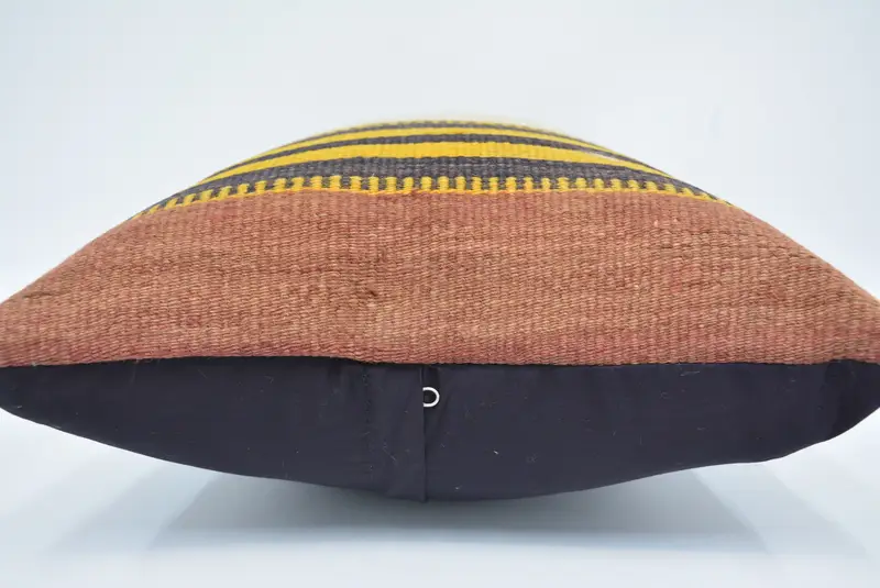 Authentic Cushion Case, Interior Designer Pillow, Cushion Case, 16x24 Beige Cushion Case, Home Decor Pillow, Vintage Kilim Throw Pillow - 5
