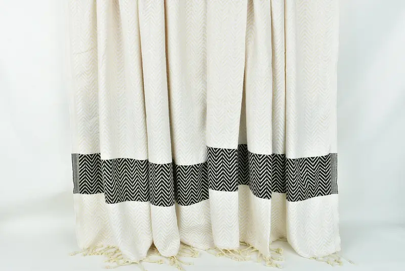 Bridesmaid Gifts Personalized, Personalized Towel, 70x40 Cotton Chevron Towel, Quick-dry towel, Bachelorette Gifts, Spa Towel, Organic Cotton Towel - 8