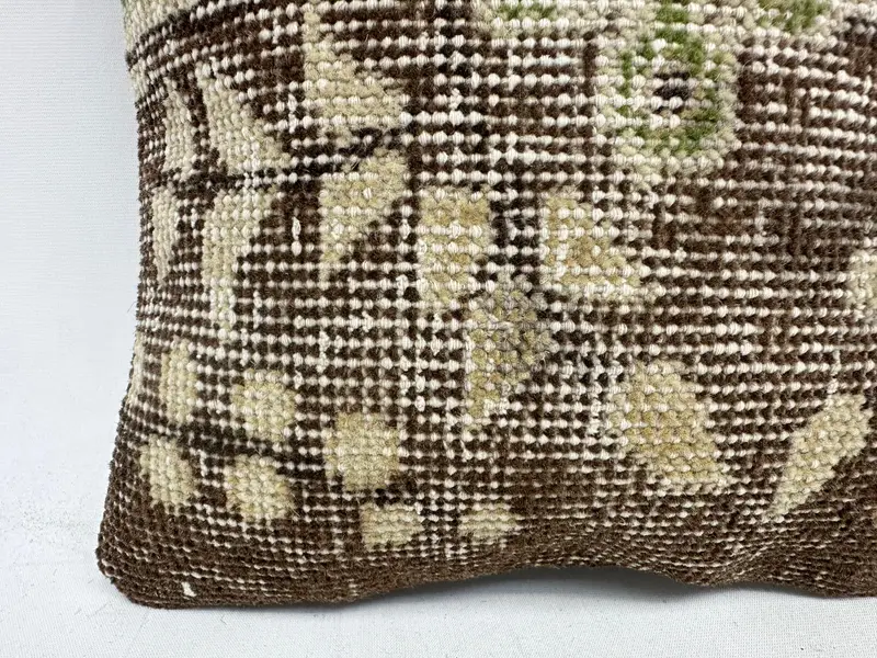 Embroidered Southwestern Pillow, 12x12 Inches Decorative Cushion - 2