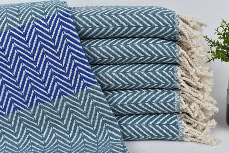 Turkish Beach Towel Bulk, Custom Beach Towel, Turkish Towel Bulk, Quick-dry peshtemal, Fouta towel, 70x40 Cotton Chevron Towel, Bridal Shower Gifts - 1