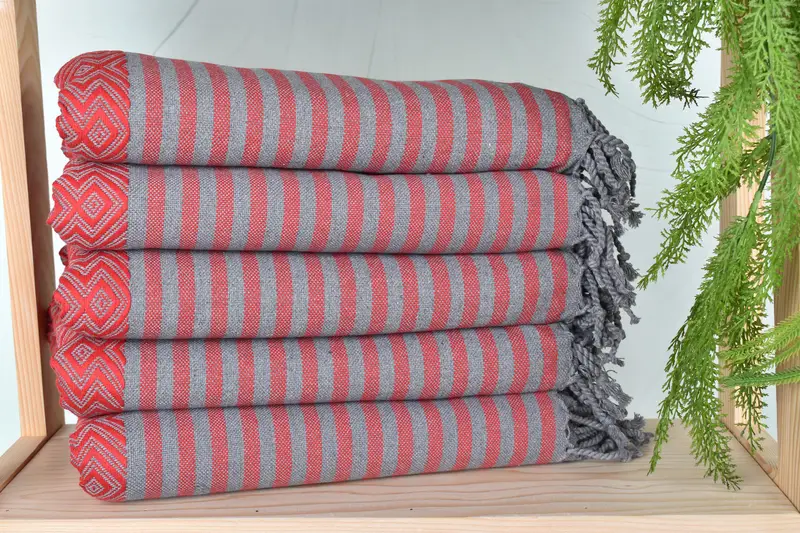 Unique Gift, Scarf Towel, Personalized Bridesmaid Gift, Travel Towel, Beach Towel Gift, Custom Wedding Towel, 70x40 Cotton Diamond Towel, Bath towel - 3
