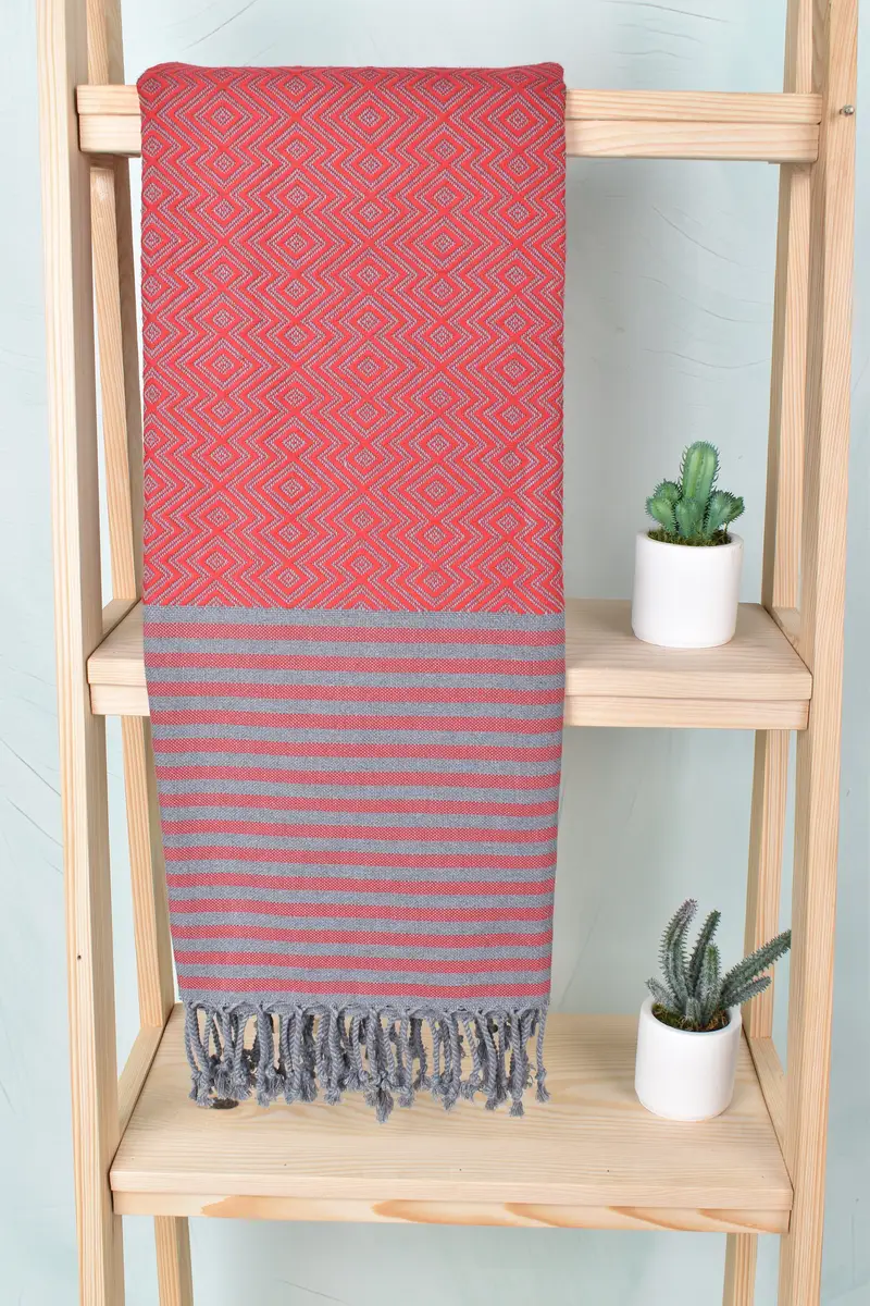 Unique Gift, Scarf Towel, Personalized Bridesmaid Gift, Travel Towel, Beach Towel Gift, Custom Wedding Towel, 70x40 Cotton Diamond Towel, Bath towel - 16