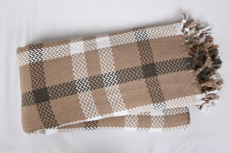 Aesthetic Blanket, Beach Theme Bachelorette Party, Woven Blanket, 90x80 Cotton Striped Towel, Housewarming Gift, Turkish Blanket, Wedding For Favor - 6