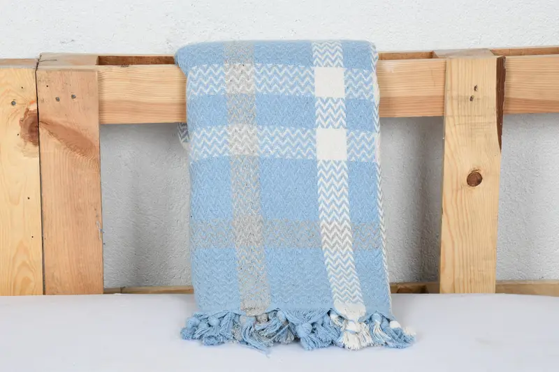 Aesthetic Blanket, Beach Theme Bachelorette Party, Woven Blanket, 90x80 Cotton Striped Towel, Housewarming Gift, Turkish Blanket, Wedding For Favor - 4
