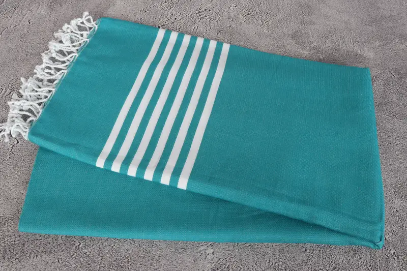 Bridesmaid Favors, Absorbent Turkish towel, Bridal Shower Favors, Eco-Friendly Turkish Towel, 70x40 Cotton Striped Towel, Bridal Shower Gift - 7