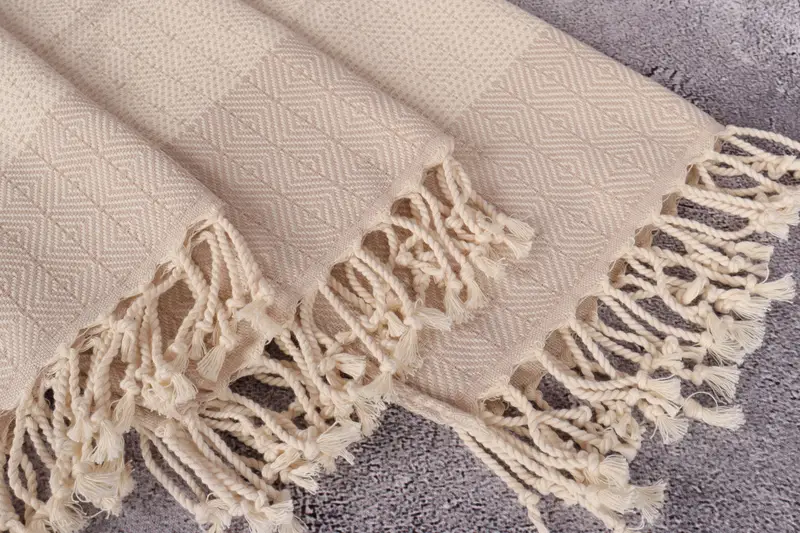 Turkish Tea Towel, Engagement Gift, Personalized Gifts, Custom Hand Towel, Bridal Shower Gift, 36x18 Cotton Diamond Towel, Custom Wedding Gifts - 5