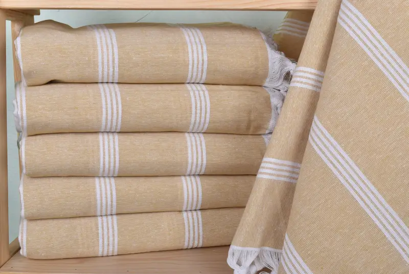 70x30 Cotton Striped Towel, Custom Gifts, Pool Towels, Bachelorette Party Gift, Customized Turkish Towel, Turkish beach towel, Peshtemal Towel - 3