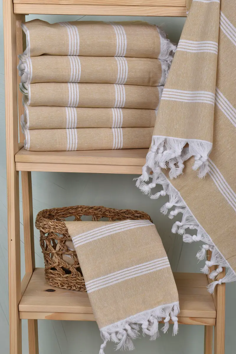 70x30 Cotton Striped Towel, Custom Gifts, Pool Towels, Bachelorette Party Gift, Customized Turkish Towel, Turkish beach towel, Peshtemal Towel - 6