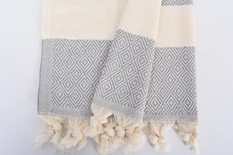 Organic Towel, Wedding For Favor, Turkish Tea Towel, Small Bath Towels, Towel With Name, Personalized Kitchen Towel, 36x20 Cotton Diamond Towel - 8