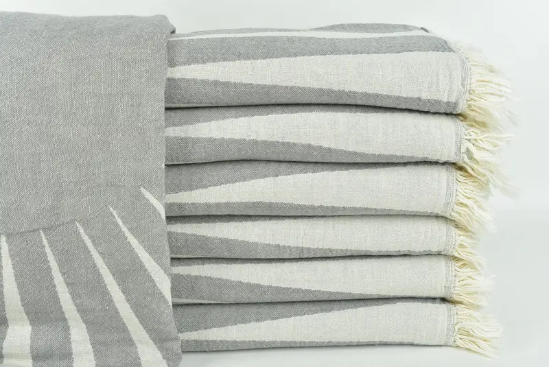 Personalized Gift, Employee Gifts, Turkish Towel Set, Peshtemal Towel USA, 70x36 Cotton Sun Design Towel, Absorbent Turkish towel, Peshtemal Towel - 3