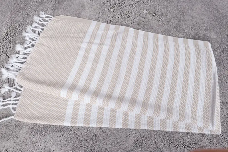 Decorative Towel, Custom Tea Towel, Wedding Favors, 44x24 Cotton Striped Towel, Guest Towel, Personalized Dish Towel, Turkish Hand Towel - 6
