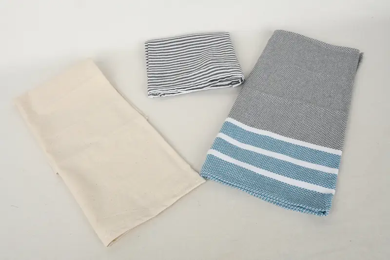 Gym Towel, Turkish Tea Towel, Monogram Hand Towel, Embroidery Towels, Monogrammed Hand Towel, Best Friend Gift, 36x18 Cotton Set of 10 Towel - 5