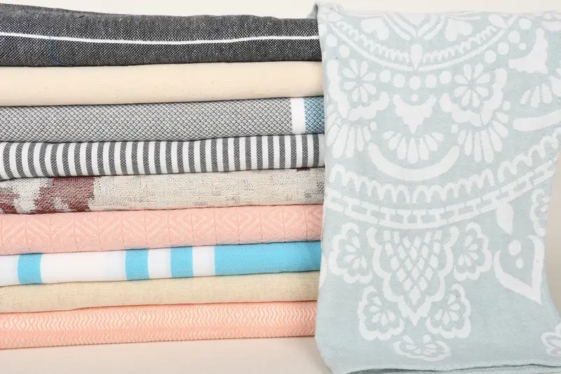 Gym Towel, Turkish Tea Towel, Monogram Hand Towel, Embroidery Towels, Monogrammed Hand Towel, Best Friend Gift, 36x18 Cotton Set of 10 Towel - 2