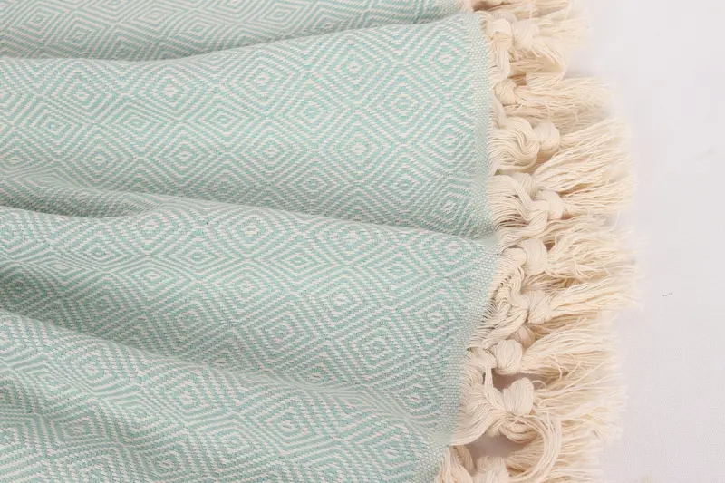 Throw Blanket Couch, 96x80 Cotton Diamond Towel, Bridesmaid Gifts, Bachelorette Party Favors, Christmas Tablecloth, Bachelor Party Gifts - 8