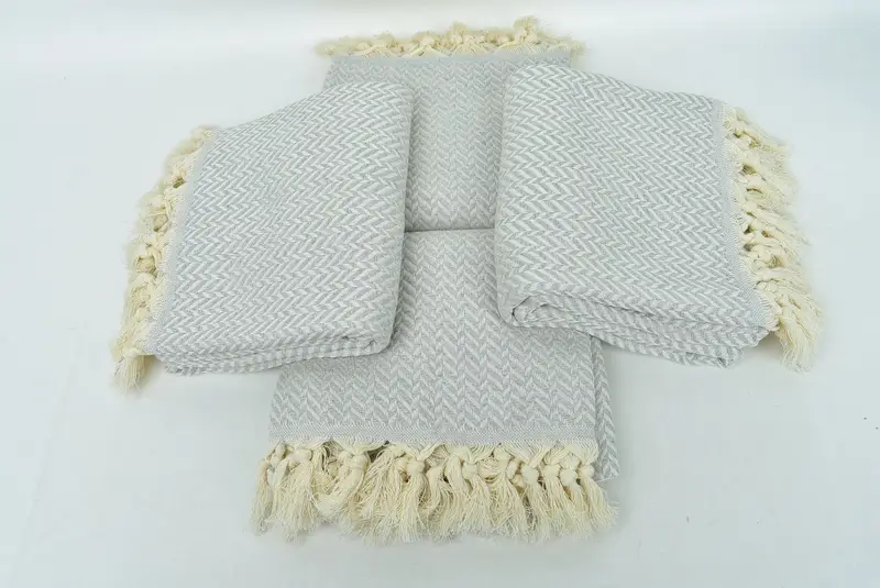 Wedding Favors, Home Decor Towel, Customized Turkish Towel, Wedding Gifts Towel, Spa Towel, 70x40 Cotton Chevron Towel, Personalized Bridesmaid Gift - 6