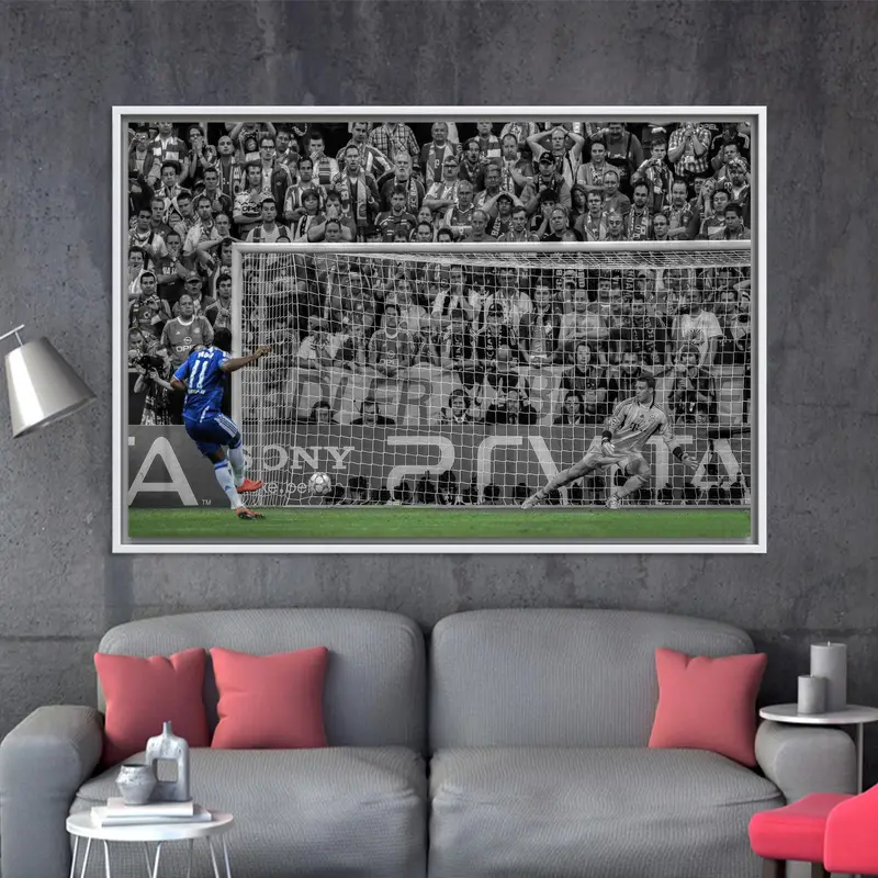 Champions League Final Canvas: Football Glory Unleashed