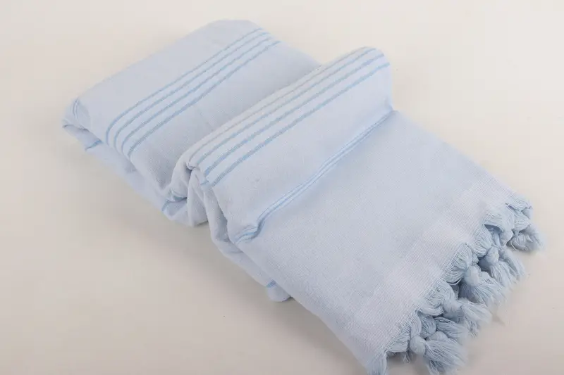 68x36 Cotton Striped Terry Towel, Scarf Towel, Bridal Shower Favors, Best Wedding Gift, Turkish hand towel, Best Friend Gift Ideas, Sand-free towel - 6