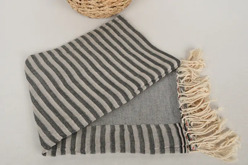 Turkish fouta towel for outdoor use, Bachelor Gift, Custom Gift, Personalized Gift, Custom Wedding Gifts, 70x40 Cotton Set of 10 Towel - 5