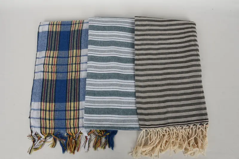 Turkish fouta towel for outdoor use, Bachelor Gift, Custom Gift, Personalized Gift, Custom Wedding Gifts, 70x40 Cotton Set of 10 Towel - 8