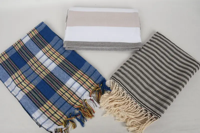 Turkish fouta towel for outdoor use, Bachelor Gift, Custom Gift, Personalized Gift, Custom Wedding Gifts, 70x40 Cotton Set of 10 Towel - 7