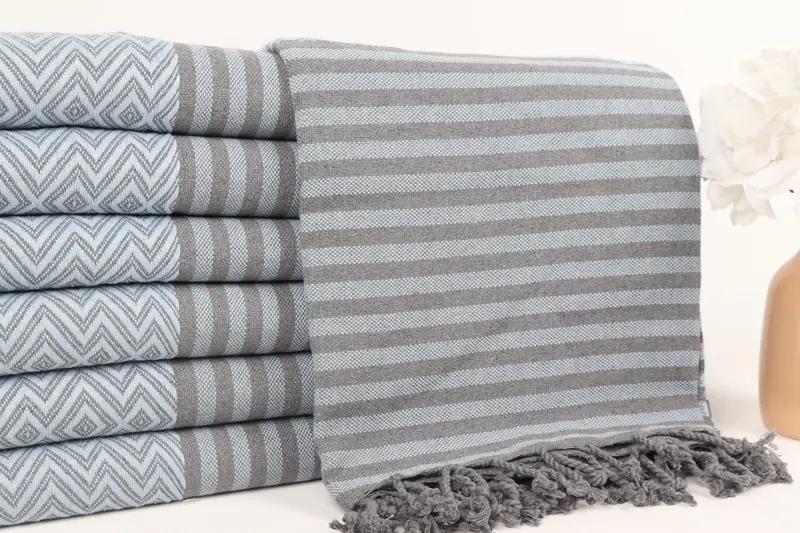 Turkish hand towel, Personalized Gift, Bridal Shower Gifts, Bridal Shower Gift, Gift For Wedding Day, Summer Towel, 70x40 Cotton Diamond Towel - 2