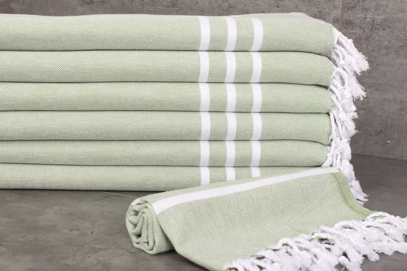 Bridal Shower Gift, Custom Gift, 40x20 Cotton Striped Towel, Personalized Gift, Personalized Kitchen Towel, Spa Towel, Gym Towel, Bathroom Towels - 2