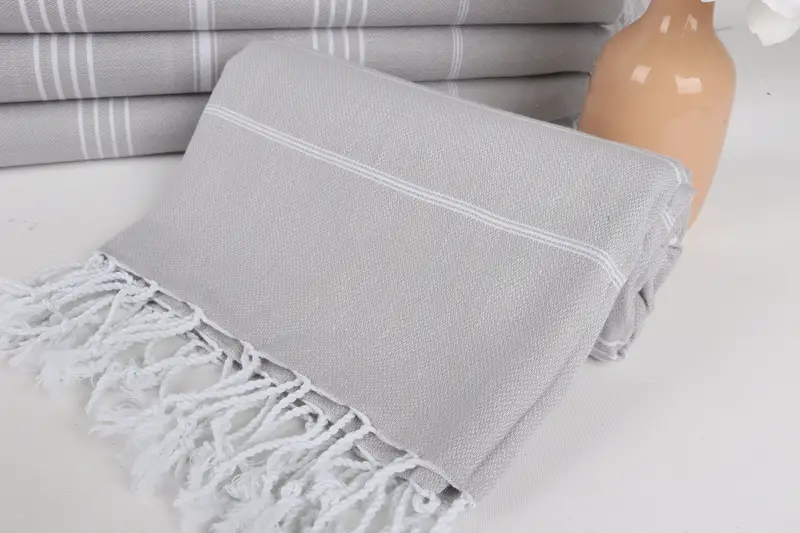Custom Wedding Gift, 70x40 Cotton Striped Towel, Bachelorette Party Favors, Lightweight Turkish towel, Bachelor Party Favors, Bridal Shower Favor - 4