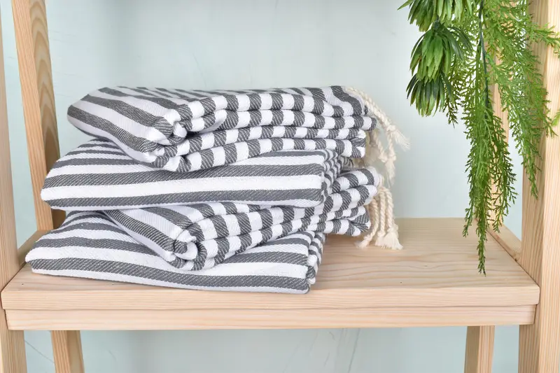 70x40 Baumwollstreifentuch, personalisiertes Brautjungferngeschenk, türkischer Handtuchstrand, Mutter des Bräutigamgeschenks, personalisiertes Hochzeitsgeschenk, Spa -Handtuch - 7