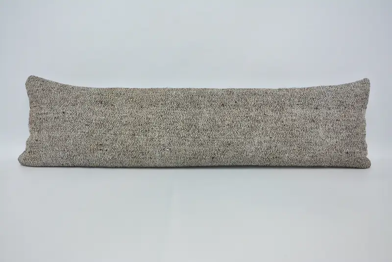 Handgefertigtes besticktes Kissen, Vintage kariertes Dekokissen