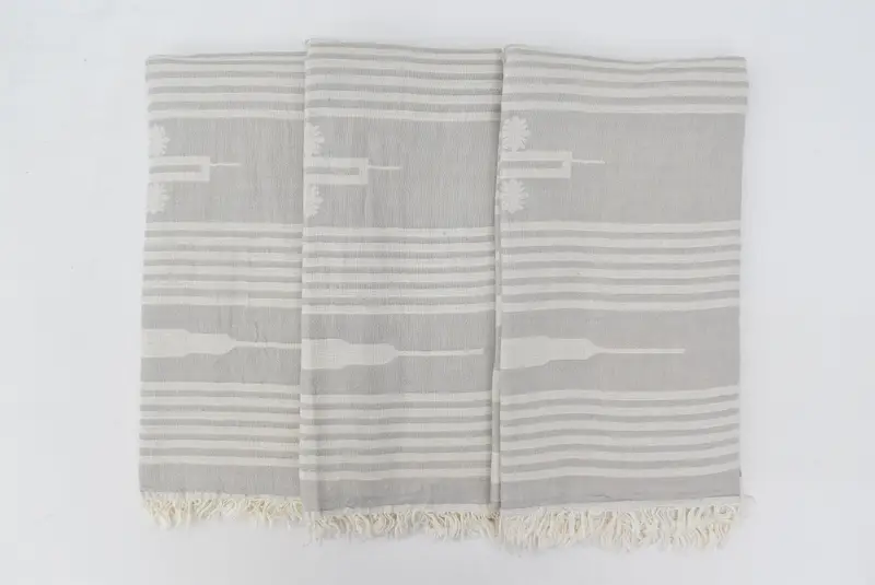 Summer Gift, Gifts For Him, 70x36 Cotton Striped Towel, Handmade Gift, Mexico Bachelorette Party Gifts, Personalized Bridesmaid Gift, Pool Towels - 7